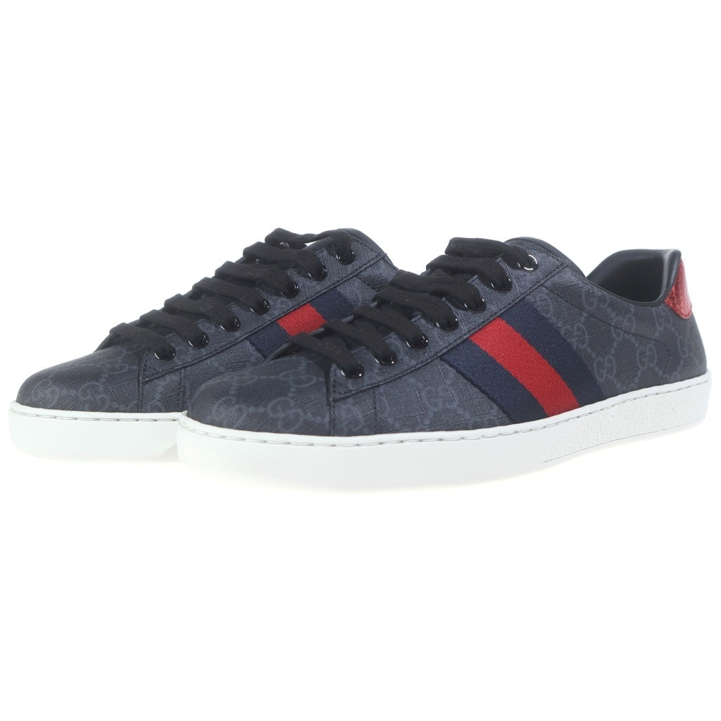 GUCCI(グッチ) GGスプリーム エース ローカットスニーカー ブラック 429445