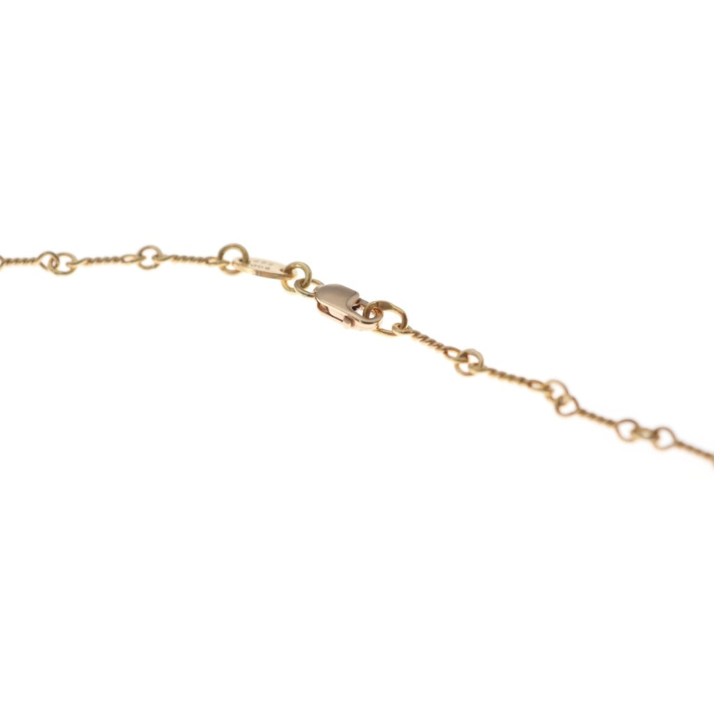 CHROME HEARTS(クロムハーツ) 22K NECKCHAIN T18 ツイストチェーンネックレス 18inch ゴールドBCA014