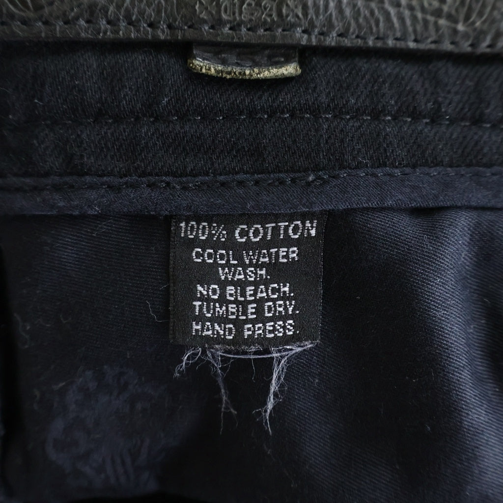 CHROME HEARTS(クロムハーツ) OLD FLEURKNEE DNM PANTS オールド フレアニー デニムパンツ ブラック -