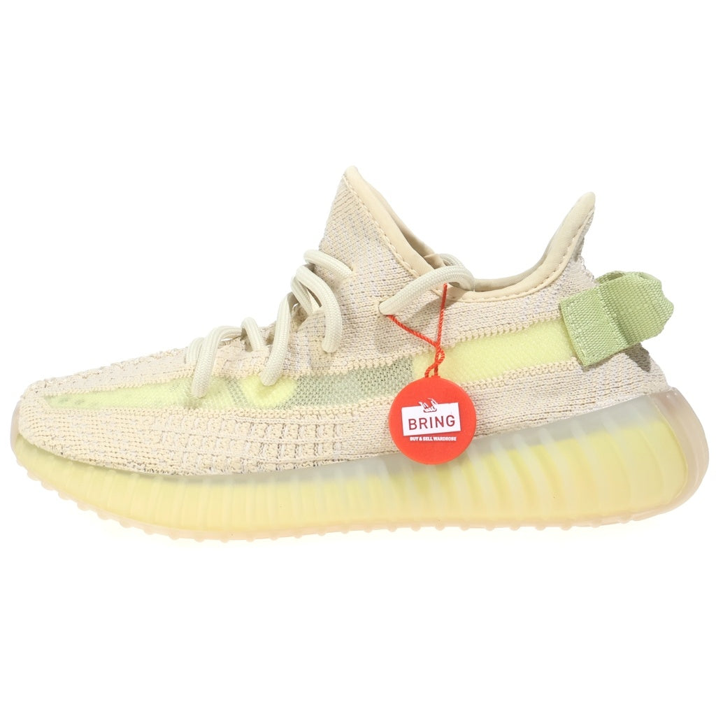adidas(アディダス) YEEZY BOOST FLAX イージーブースト 350 V2 フラックス ローカットスニーカー イエロー/ベージュ US5.5/23.5cm FX9028 レディース