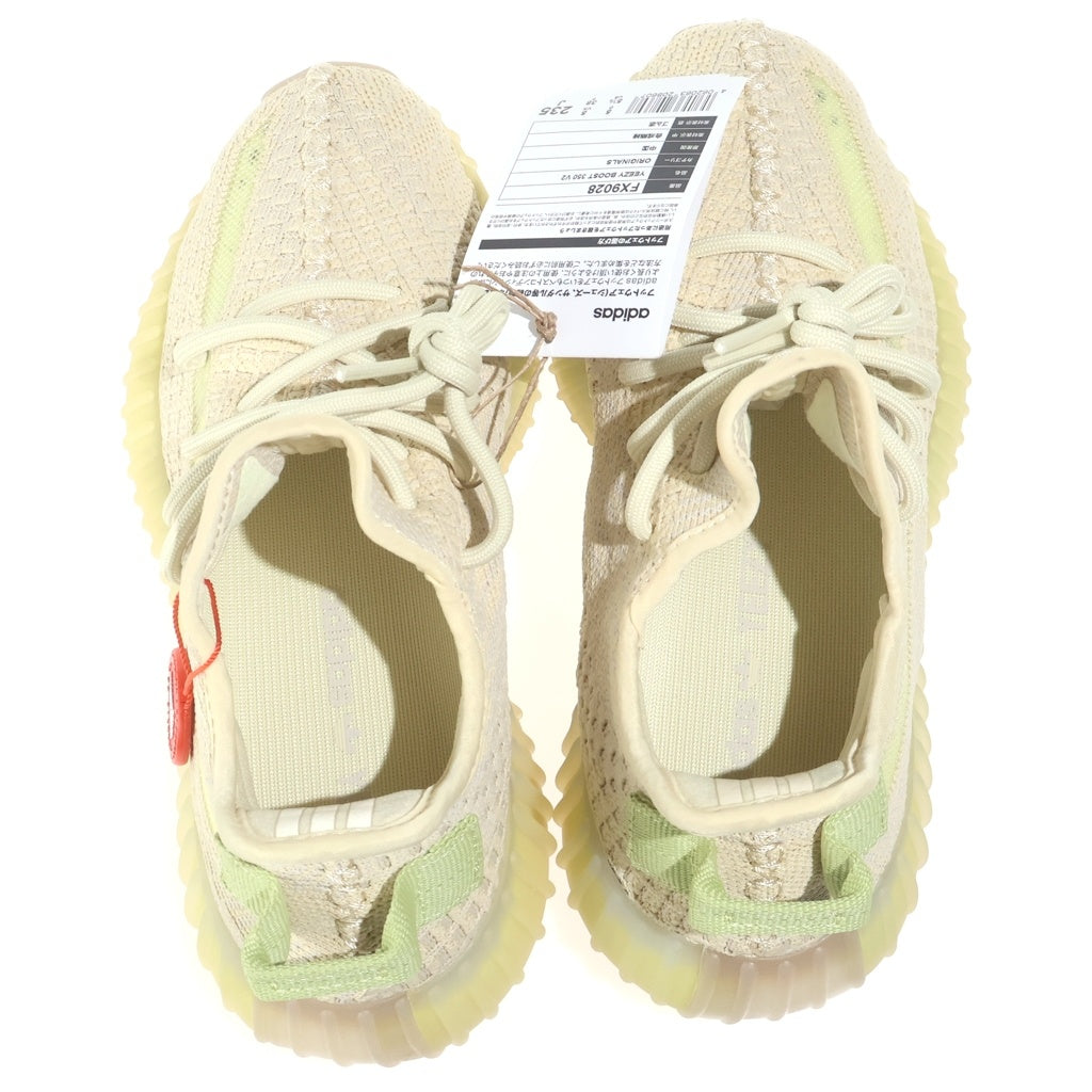 adidas(アディダス) YEEZY BOOST FLAX イージーブースト 350 V2 フラックス ローカットスニーカー イエロー/ベージュ US5.5/23.5cm FX9028 レディース
