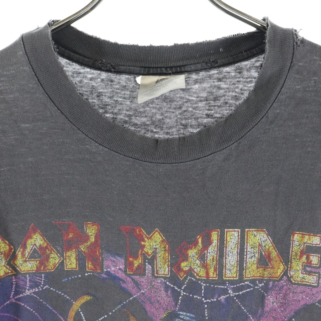 VINTAGE(ヴィンテージ) Iron Maiden Virtual Xl World Tour S/S Tee 半袖Tシャツ カットソー ブラック -