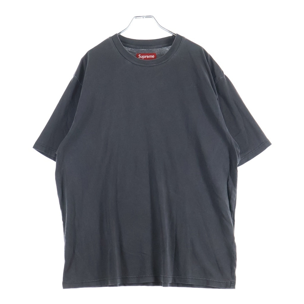 SUPREME(シュプリーム) 24AW Cracked Back Arc S/S Top クラックド アーチロゴ 半袖Tシャツ カットソー グレー