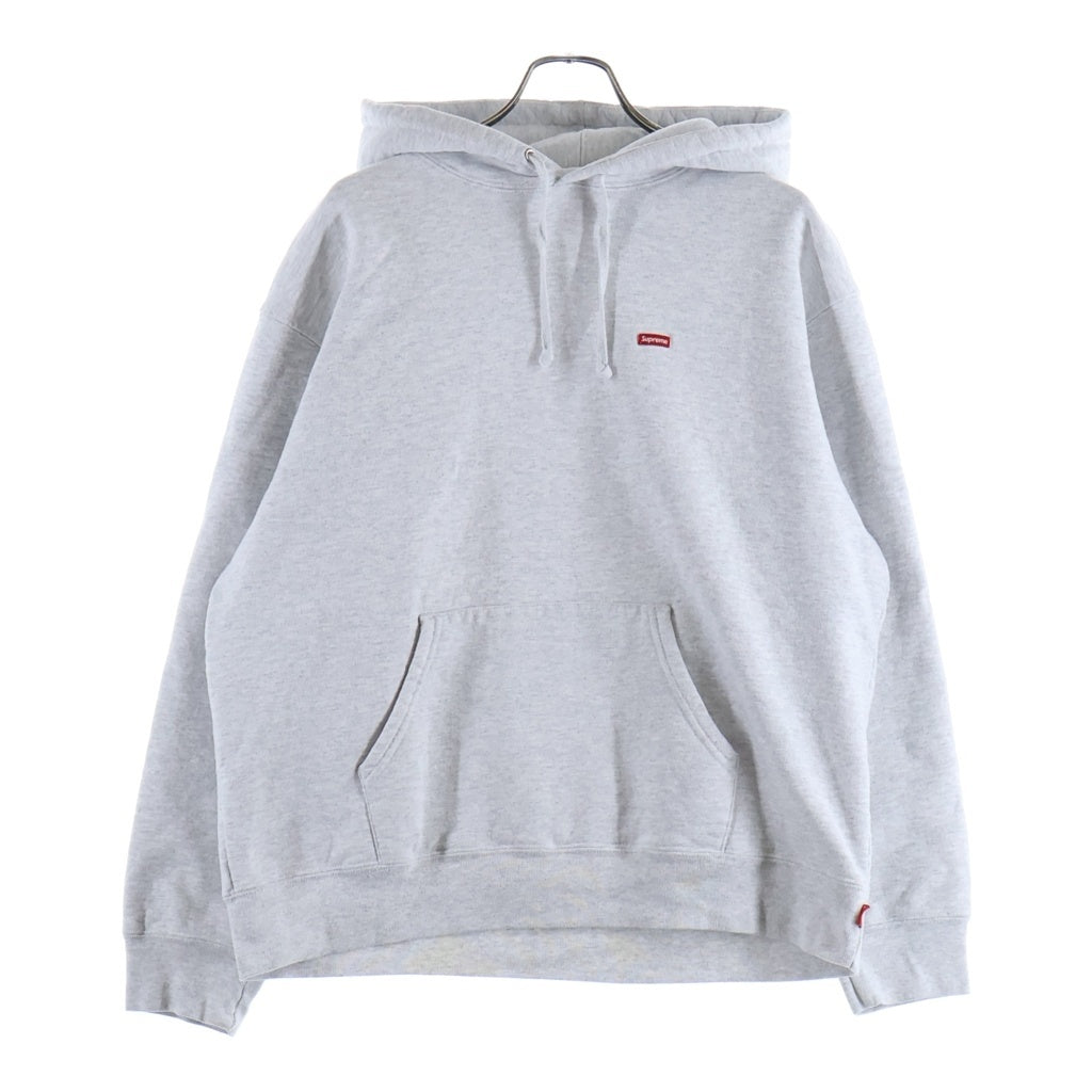 SUPREME(シュプリーム) Small Box Logo Hooded Sweatshirt スモールボックスロゴ プルオーバーパーカー フーディー グレー