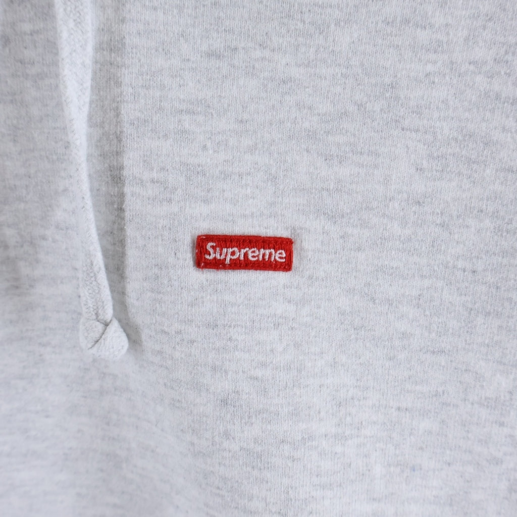 SUPREME(シュプリーム) Small Box Logo Hooded Sweatshirt スモールボックスロゴ プルオーバーパーカー フーディー グレー