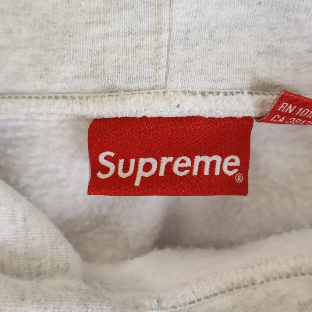 SUPREME(シュプリーム) Small Box Logo Hooded Sweatshirt スモールボックスロゴ プルオーバーパーカー フーディー グレー