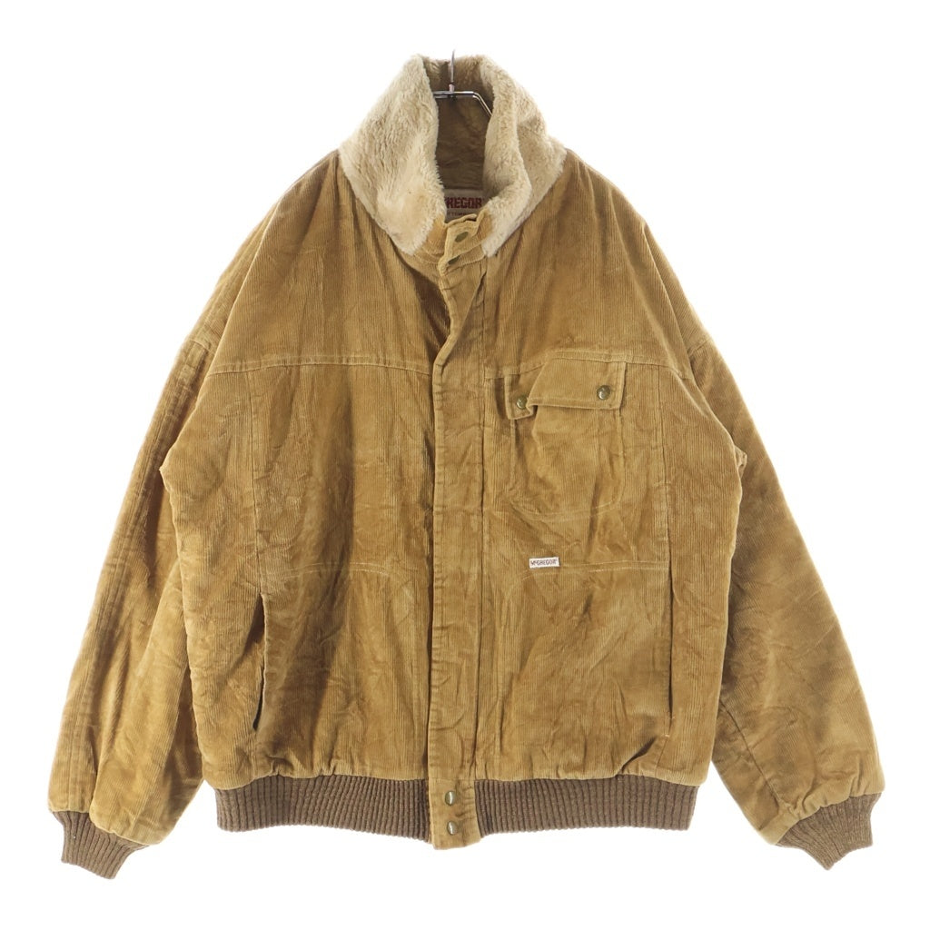McGREGOR(マクレガー) 70S VINTAGE ヴィンテージ ボア切替 コーデュロイボンバージャケット ブラウン