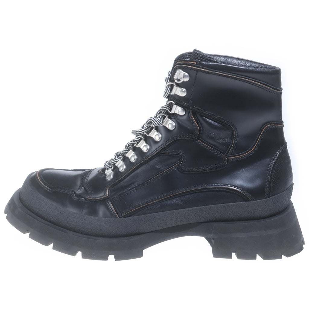 JIL SANDER(ジルサンダー) Lace Up Leather Ankle Boots レースアップ レザーアンクルブーツ