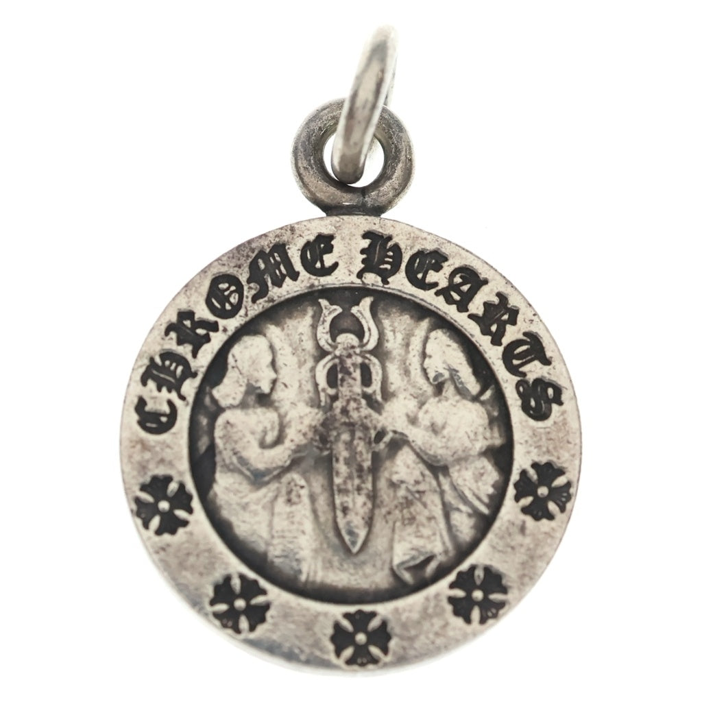 CHROME HEARTS(クロムハーツ) CHRM ANGL MDL V2 エンジェルメダルチャーム ペンダントトップ シルバーBCA229 BCA229