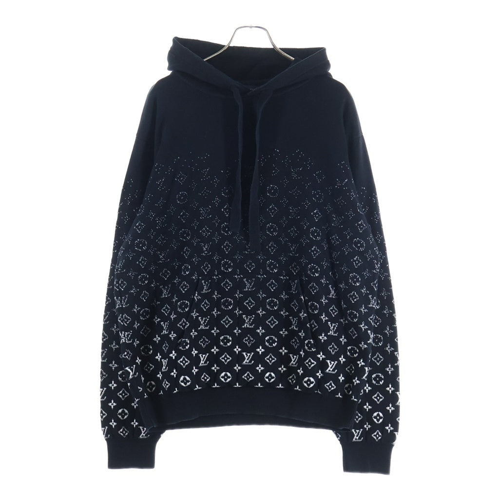LOUIS VUITTON(ルイヴィトン) モノグラム グラディエント プルオーバーパーカーフーディ ブラック RM222Q USO HNN45W