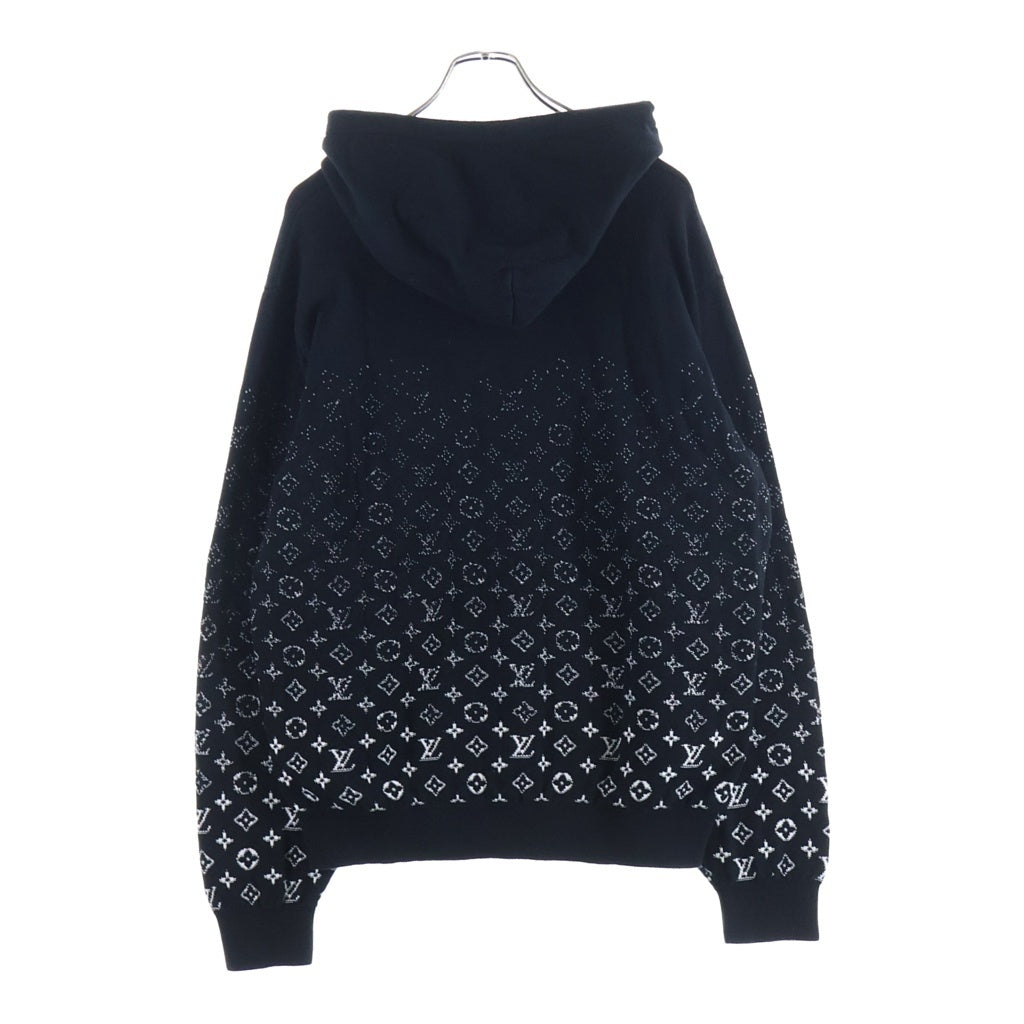LOUIS VUITTON(ルイヴィトン) モノグラム グラディエント プルオーバーパーカーフーディ ブラック RM222Q USO HNN45W