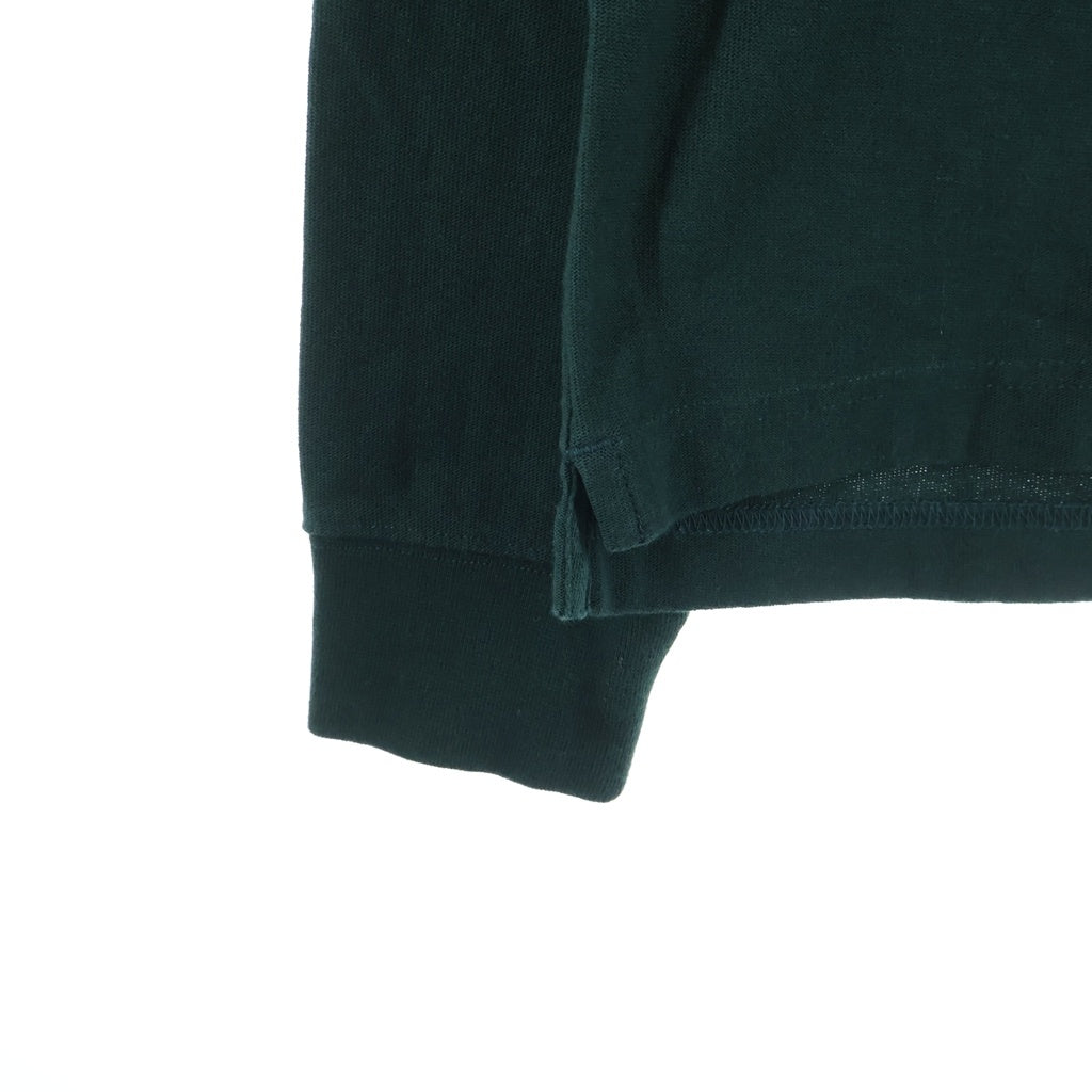 KITH(キス) 25SS QUINN L/S TEE クイン 胸ロゴデザイン クルーネック カットソー 長袖Tシャツ グリーン 21-071-060-0000-1-0