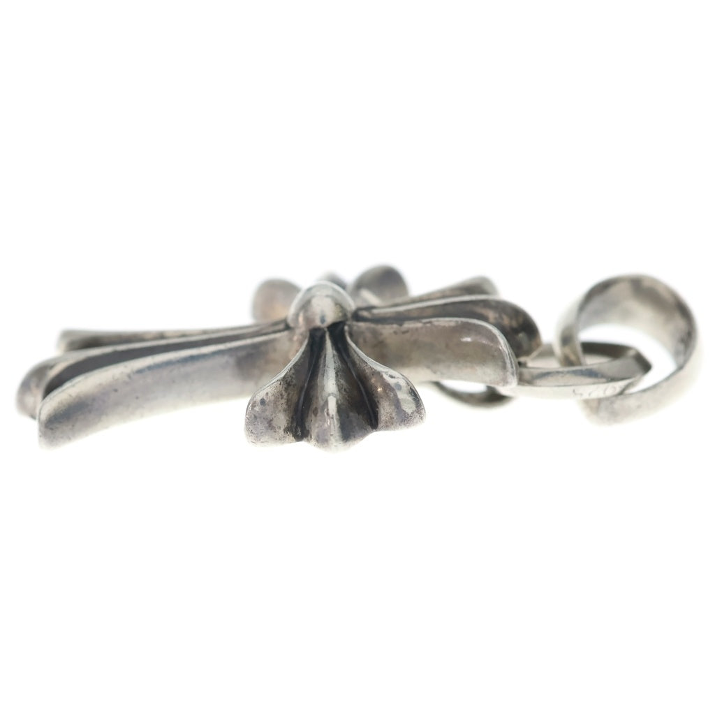 CHROME HEARTS(クロムハーツ) CH CRS SML W/BALE Wベイル スモールCHクロス ペンダントトップ シルバー BCA218
