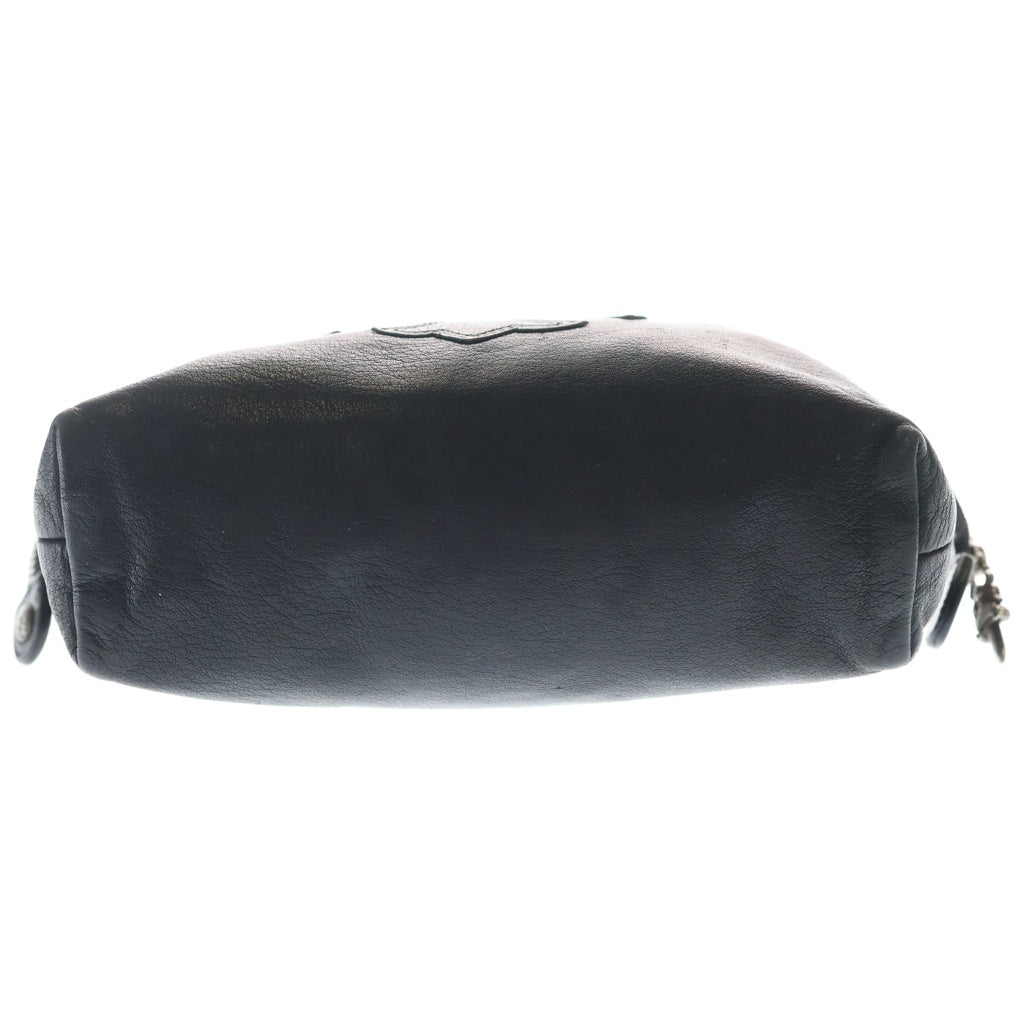 CHROME HEARTS(クロムハーツ) CHプラスパッチレザーポーチ ブラック