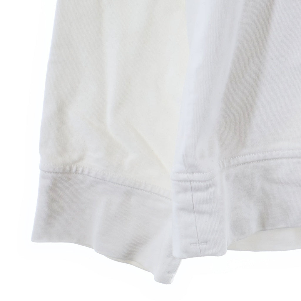 STONE ISLAND(ストーンアイランド) アームロゴデザイン クルーネック カットソー 長袖Tシャツ ホワイト 771563750