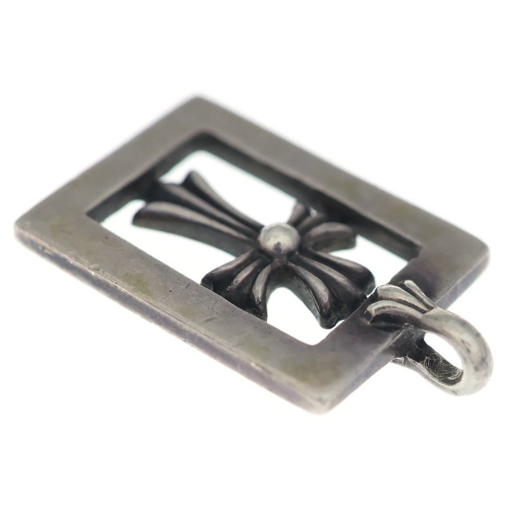CHROME HEARTS(クロムハーツ) FRMD OPN BBYFAT フレームドオープンベイビーファット ペンダントトップ シルバー BCA274