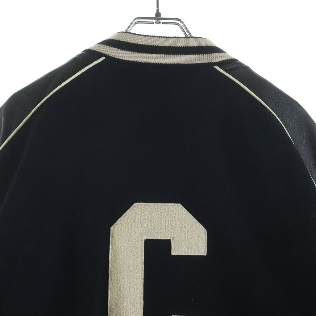 CELINE(セリーヌ) Classic Teddy Jacket クラシック テディ スタジアムジャンパー ジャケット ブラック 2V56D896C