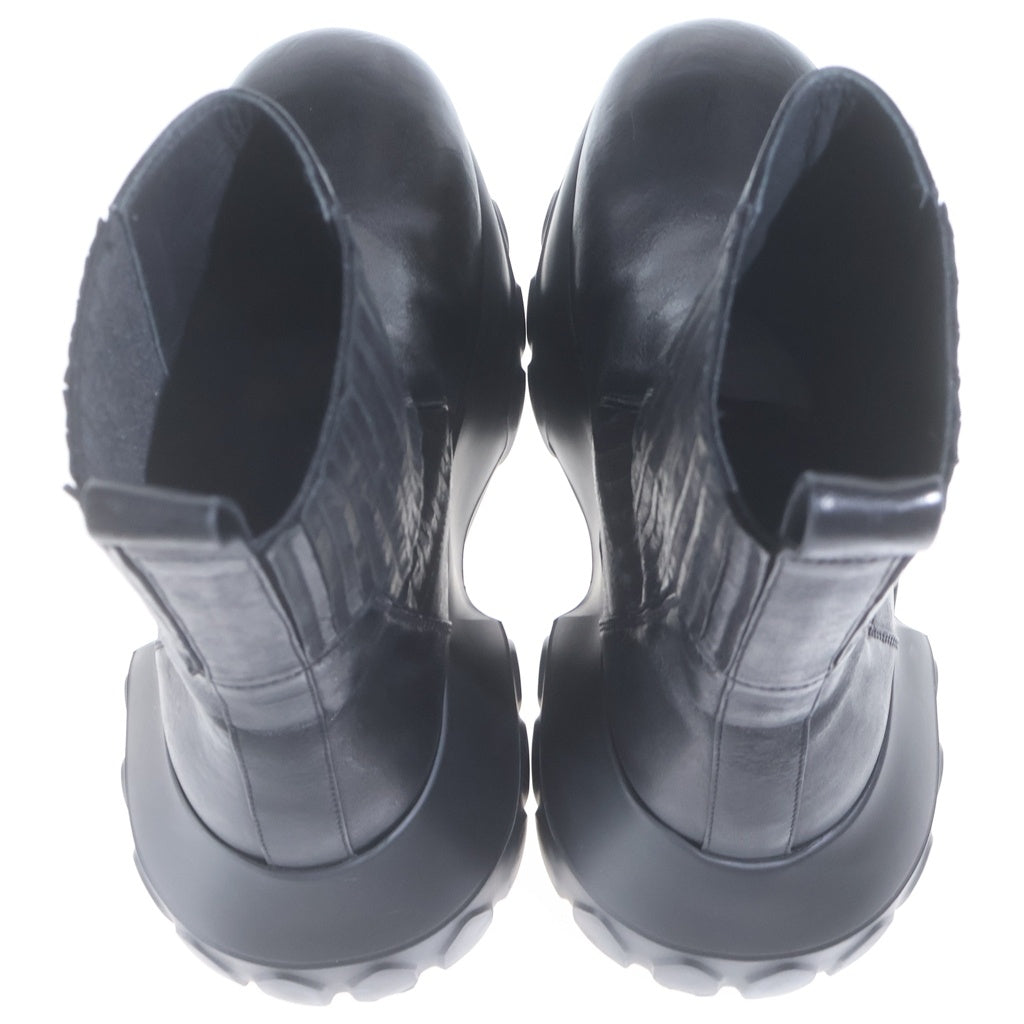 Rick Owens(リックオウエンス) BEATLE MEGA TRACTOR ビートル メガ トラクター ブーツ ブラック 2090200992