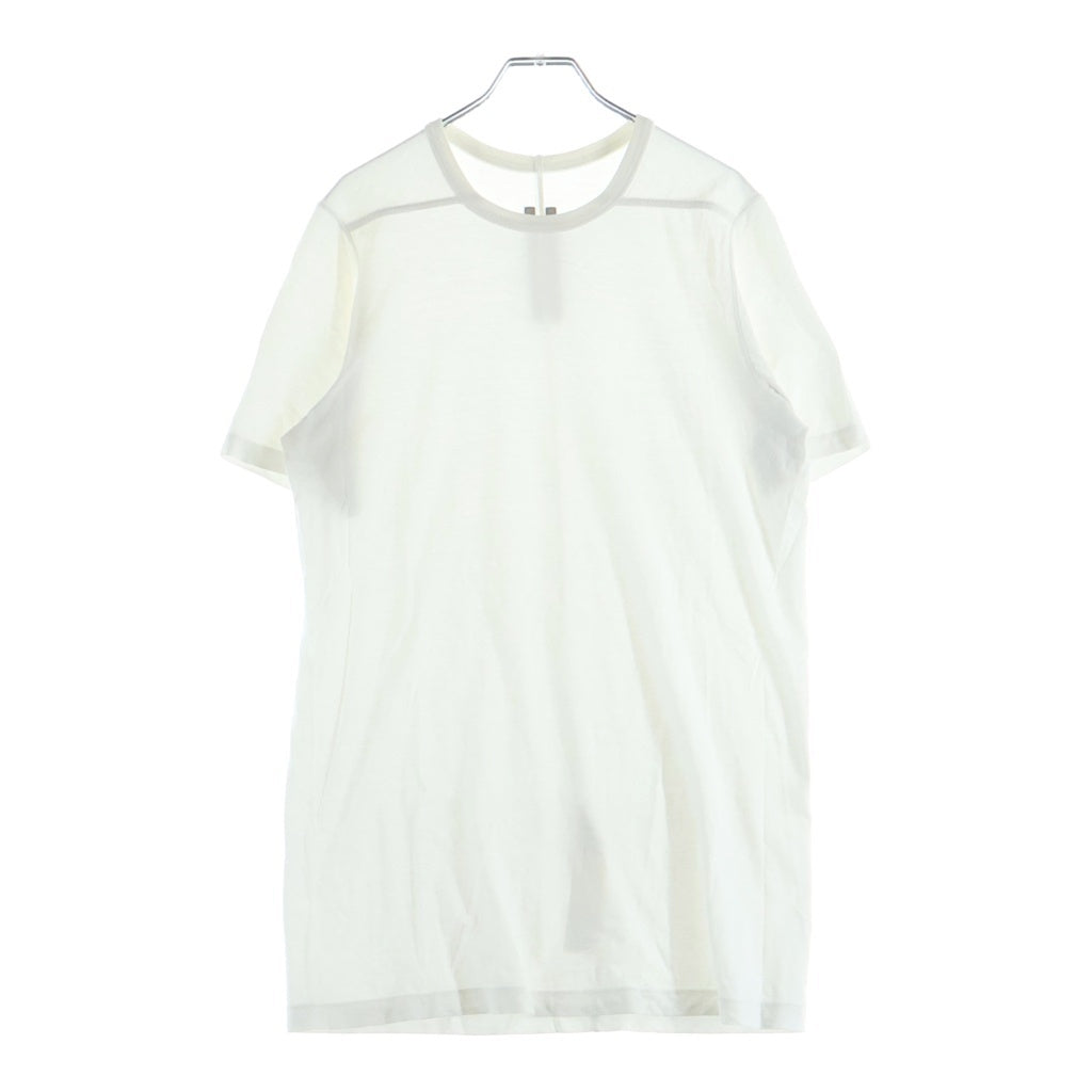Rick Owens(リックオウエンス) 18SS コットン クルーネック半袖Tシャツ カットソー ホワイト RU18S5264-JA