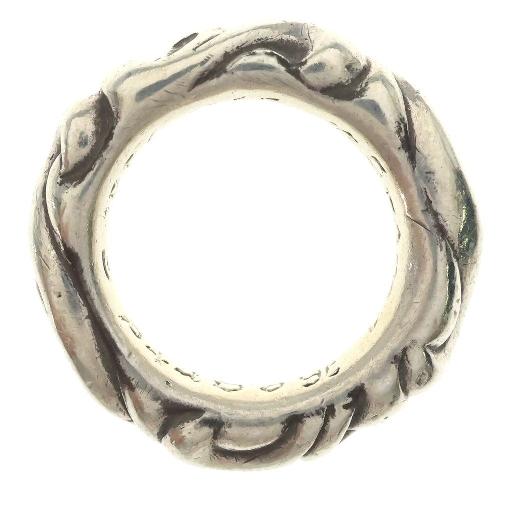 CHROME HEARTS(クロムハーツ) SCRL BAND スクロールバンド リング シルバー BCA351 レディース