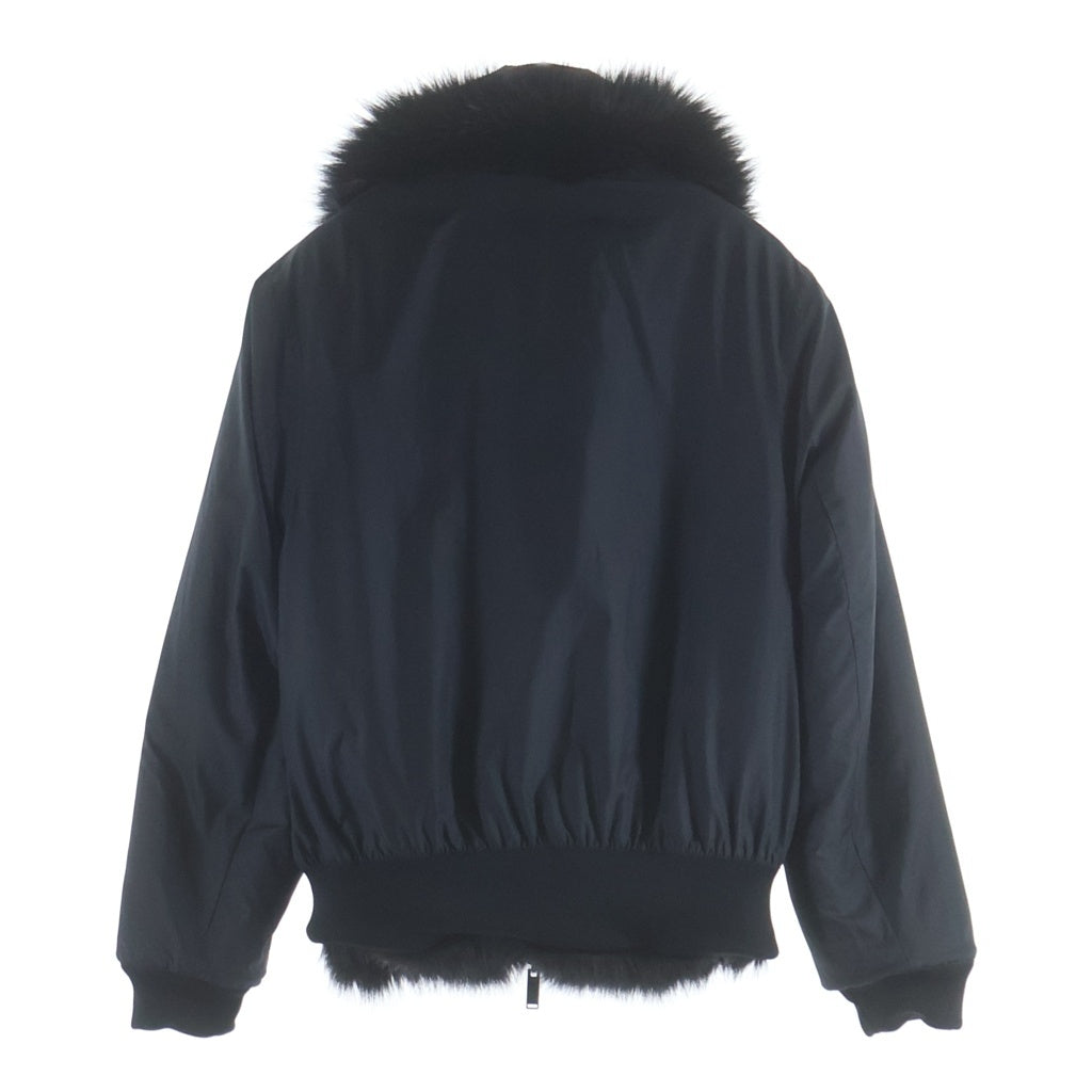 NIKE(ナイキ) ×AMBUSH Reversible Faux Fur Jacket アンブッシュ リバーシブルファージャケット ブラック -