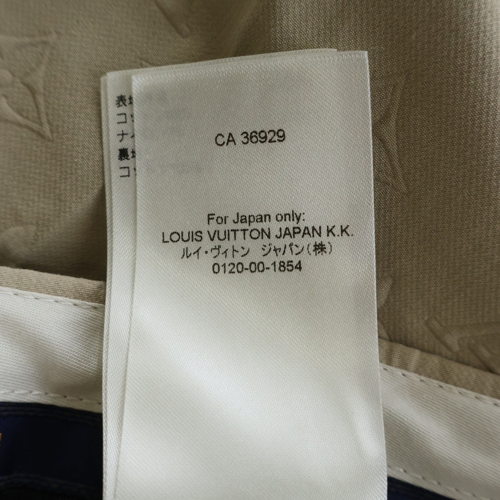 LOUIS VUITTON(ルイヴィトン) 22AW モノグラムテーパードスラックス ベージュ RM222Q NN1 HKP42W