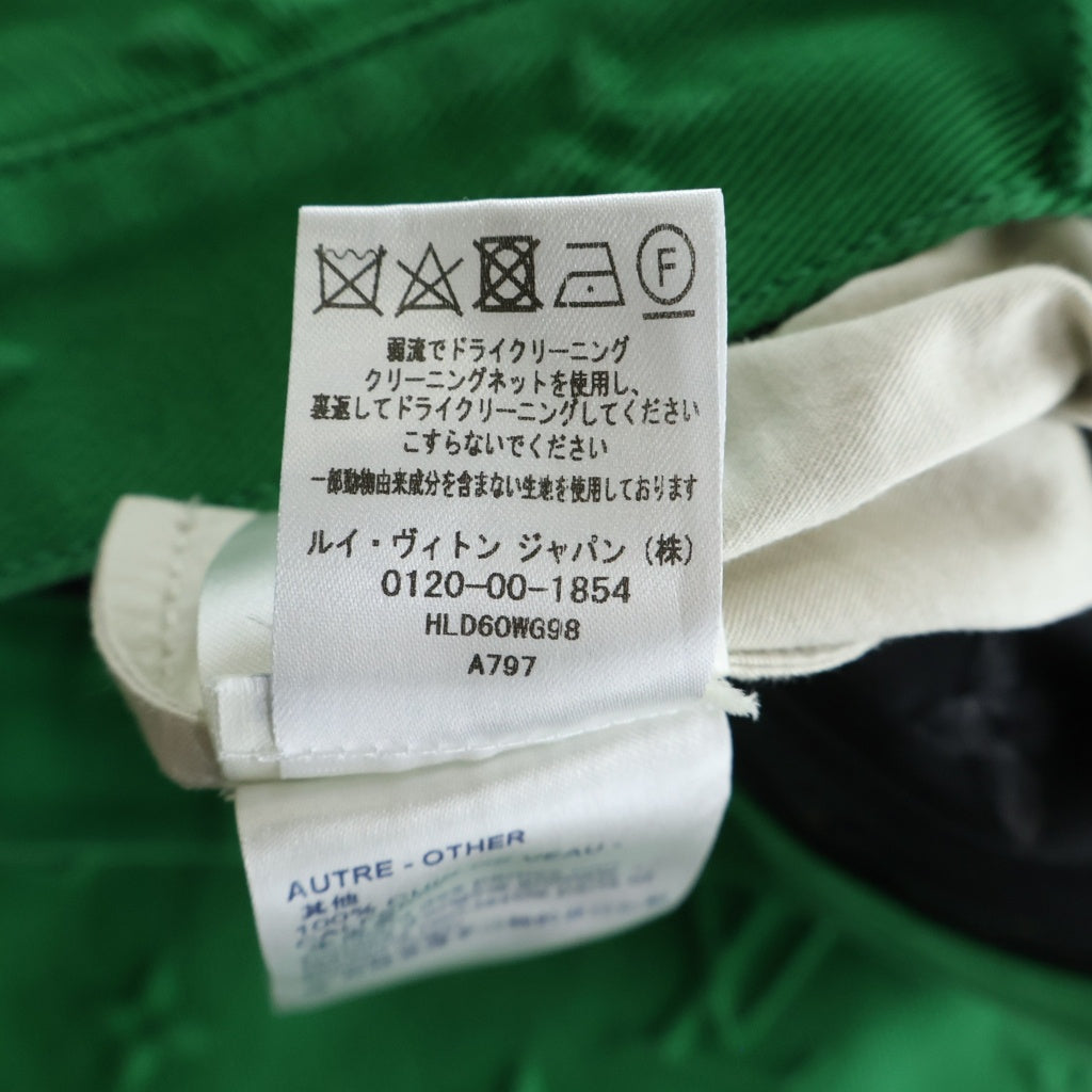 LOUIS VUITTON(ルイヴィトン) 21AW モノグラム ワークウェア ダブルニーパッチ デニムパンツ グリーン RM212 G98 HLD60W