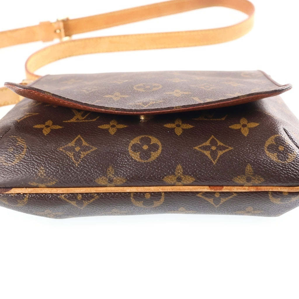 LOUIS VUITTON(ルイヴィトン) ミュゼット サルサ モノグラム レザー ショルダーバッグ ブラウン M51387 レディース