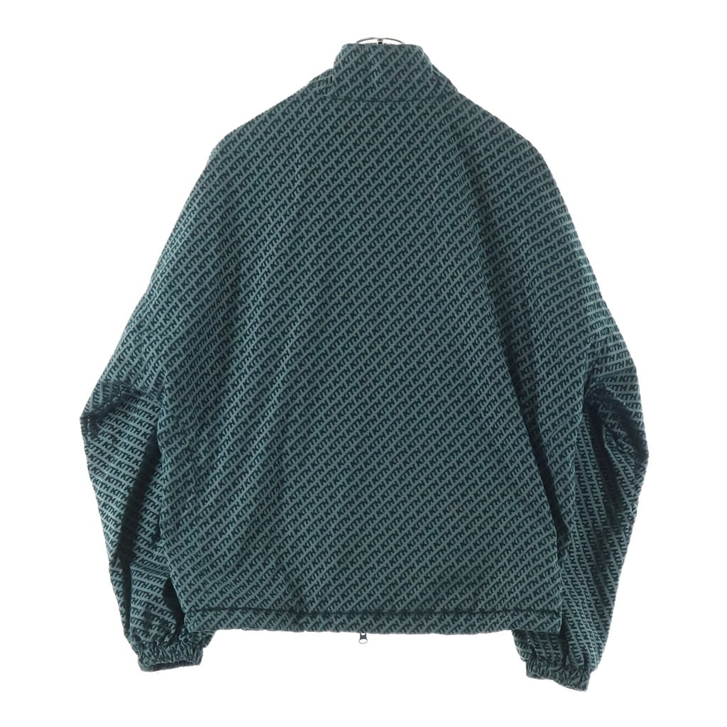 KITH(キス) Flocked Italic Monogram Davon Jacket フロックド イタリック モノグラム ジャケット グリーン 24-011-060-0014-1-0
