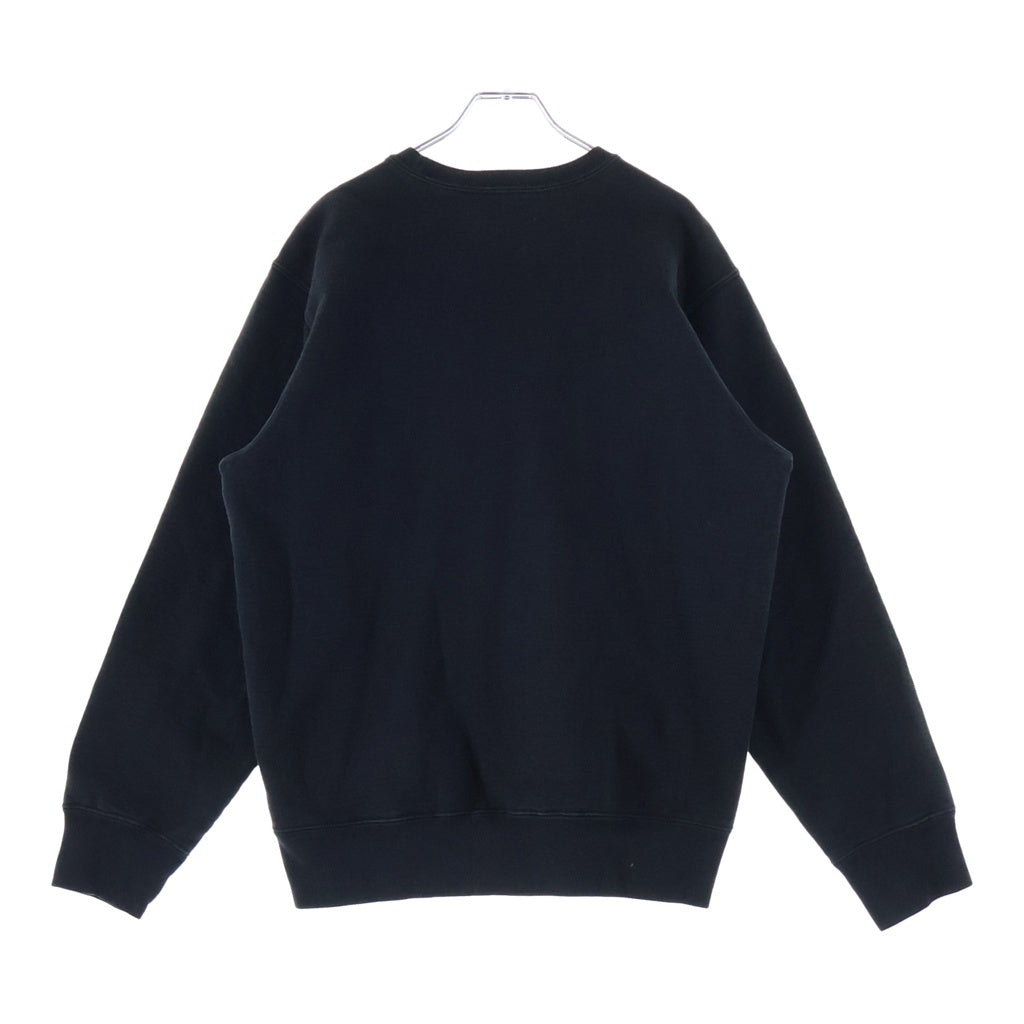 SUPREME(シュプリーム) 19AW Breed Crewneck ブリード クルーネック ロゴデザイン スウェット トレーナー ブラック