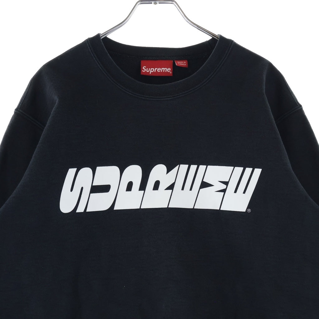 SUPREME(シュプリーム) 19AW Breed Crewneck ブリード クルーネック ロゴデザイン スウェット トレーナー ブラック