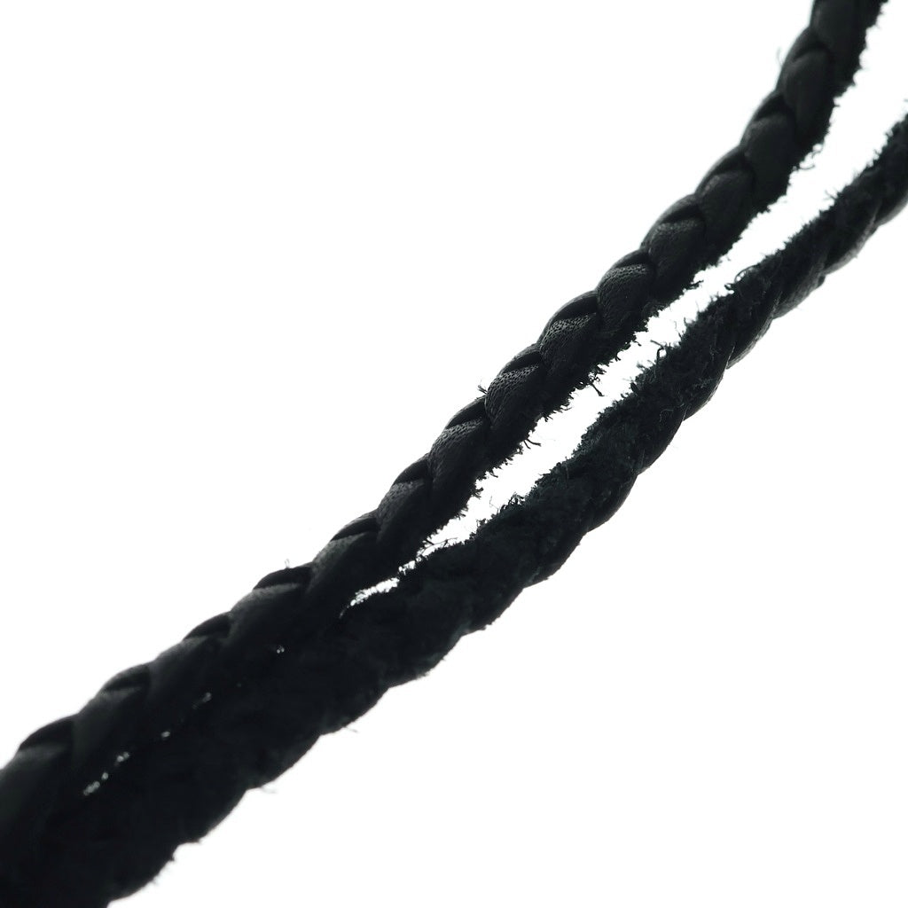 CHROME HEARTS(クロムハーツ) CH LANYARS ランヤード クロスクリップホルダーネックレス シルバー/ブラック