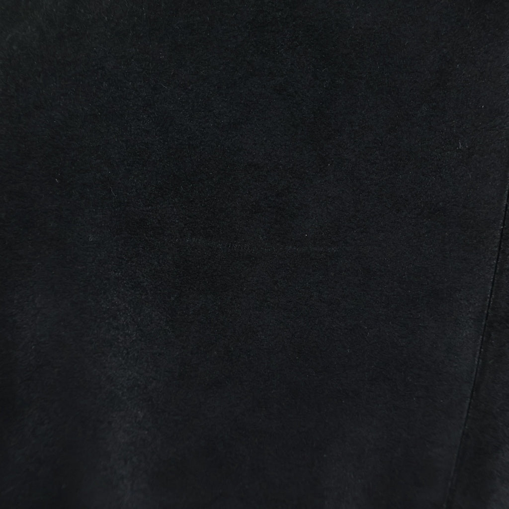 NUMBER (N)INE(ナンバーナイン) 05AW THE HIGH STREETS期 ザ ハイ ストリート タータンチェック柄 レザーコート ブラック