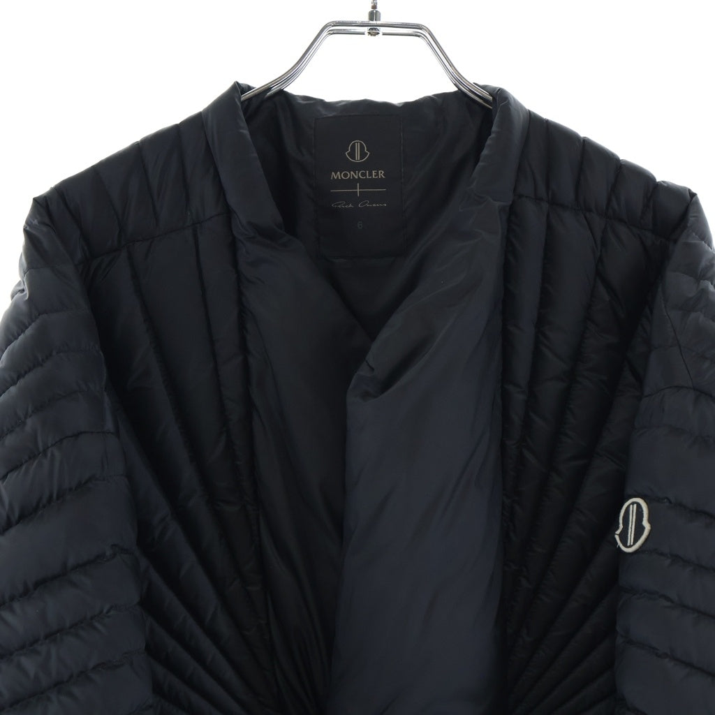 MONCLER(モンクレール) 23AW ×Rick Owens Radiance Flight リックオウエンス ラディアンス フライト ダウンジャケット ブラック I209N1B00001
