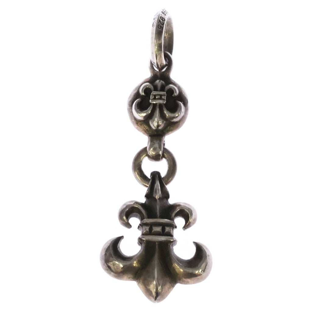 CHROME HEARTS(クロムハーツ) 1BALL BS FLEUR 1ボールBSフレアチャーム ペンダントトップ シルバー BCA198