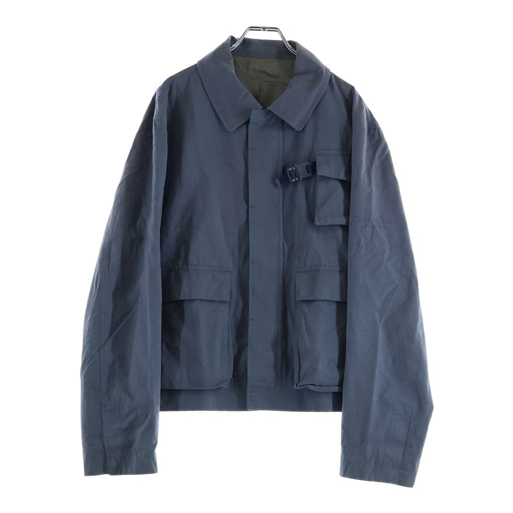 DIOR(ディオール) バックル付きクチュールブルゾン ブルー 313C401A5673