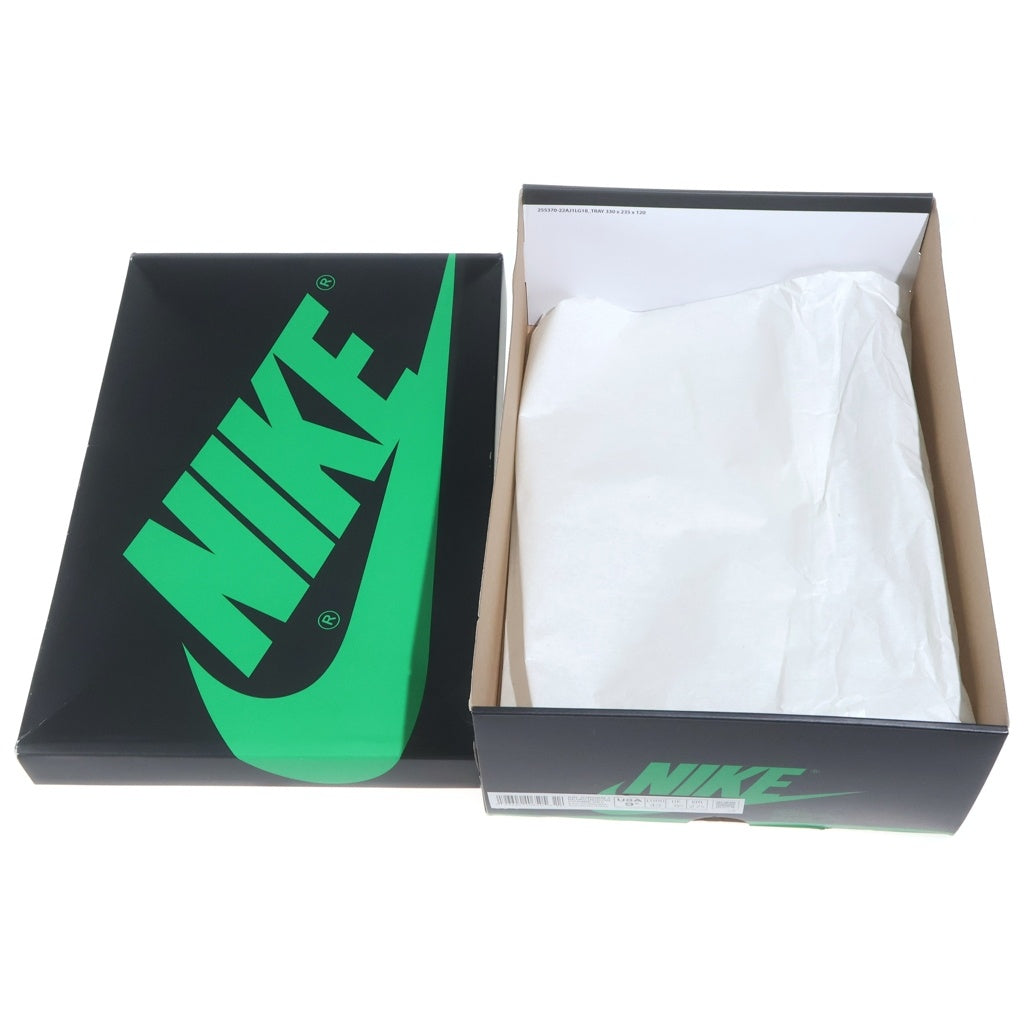 NIKE(ナイキ) AIR JORDAN 1 HI BBLACK LUCKY エアジョーダン1 ラッキー ハイカットスニーカー グリーン US9.5/27.5cm DZ5485-031