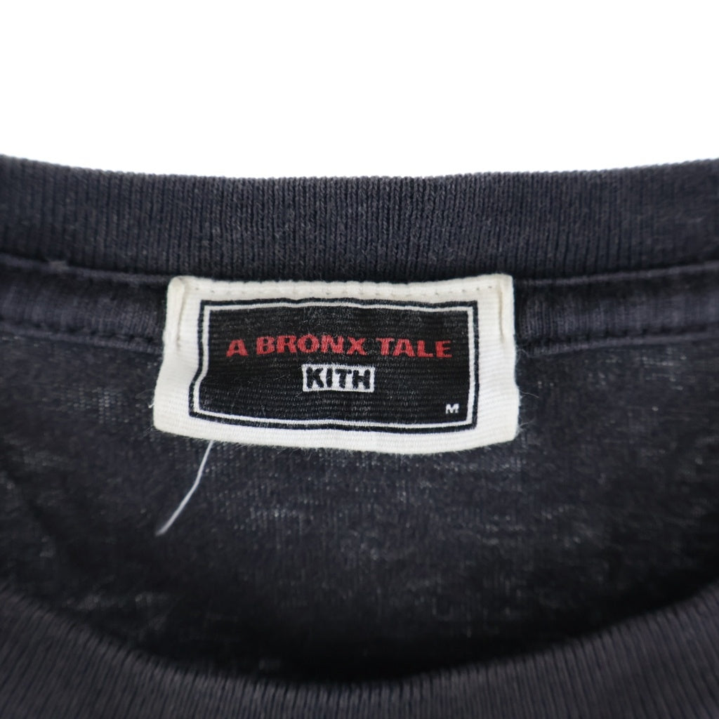 KITH(キス) 23AW Kith For A Bronx Tale German Poster Vintage S/S Tee 半袖Tシャツ カットソー ブラック KHM031964