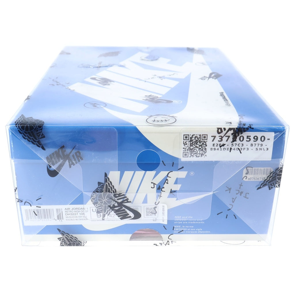 NIKE(ナイキ) ×TRAVIS SCOTT ×FRAGMENT AIR JORDAN1 RETRO HIGH OG SP トラヴィススコット フラグメント エアジョーダン1 ハイカットスニーカー US9/27.0cm DH3227-105