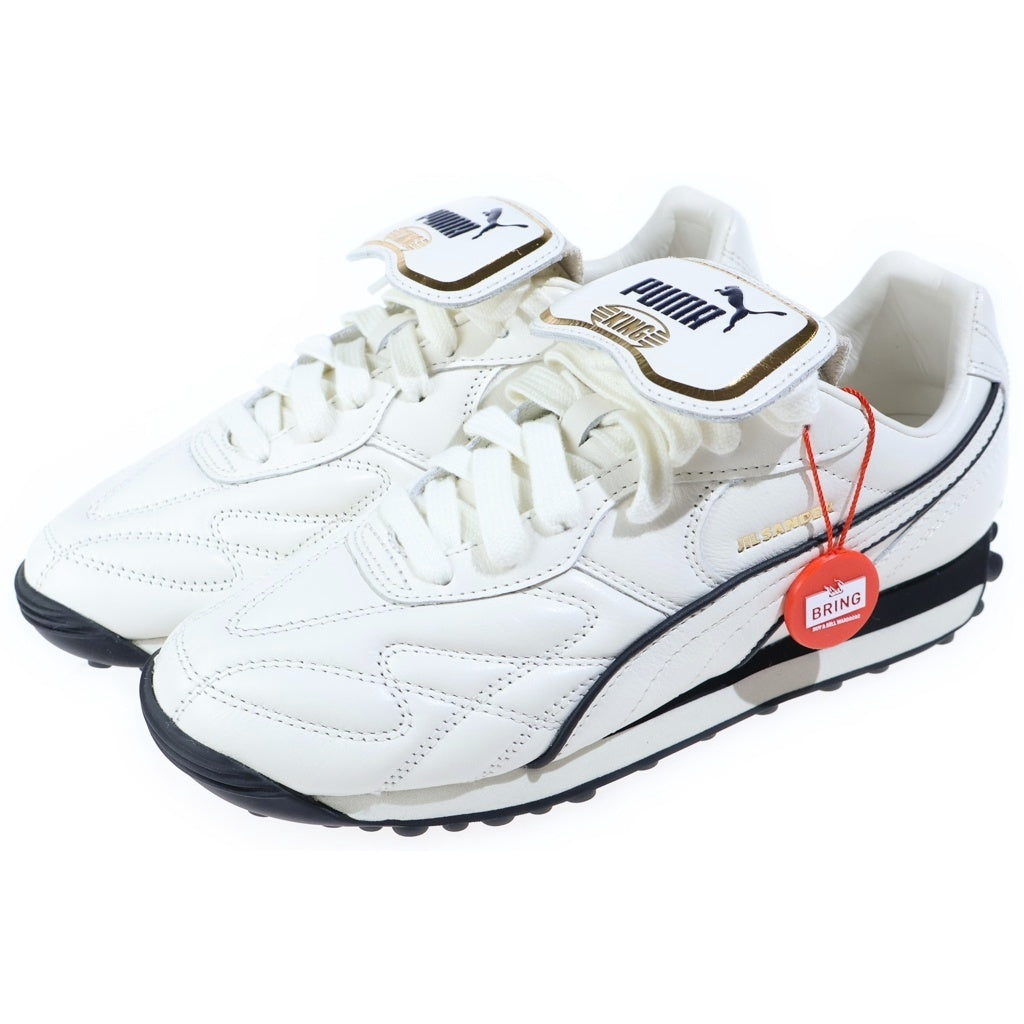 PUMA(プーマ) ×JILSANDER KING AVANTI ジルサンダー キング ローカットスニーカー レディース ホワイト US7/25cm