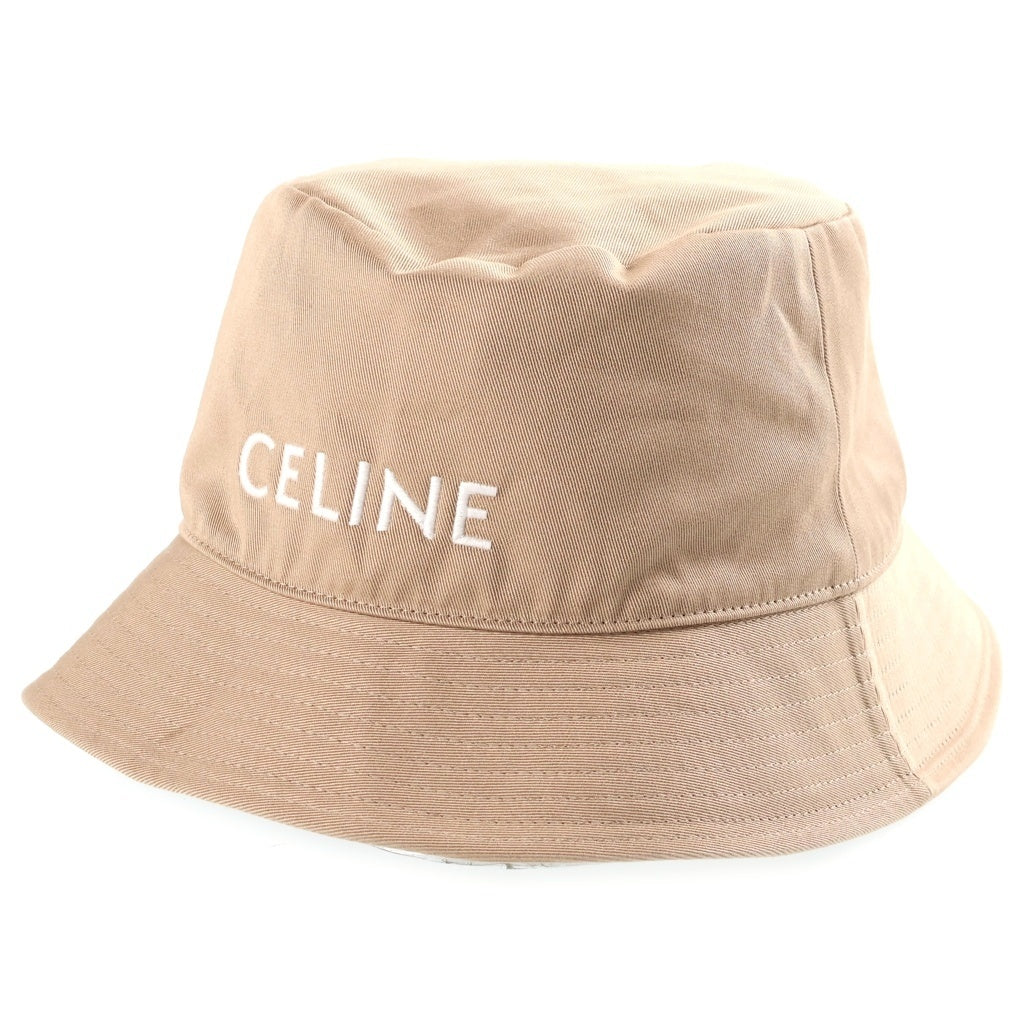 CELINE(セリーヌ) ロゴデザイン バケットハット 帽子 ベージュ 2AU3B968P .03BM レディース