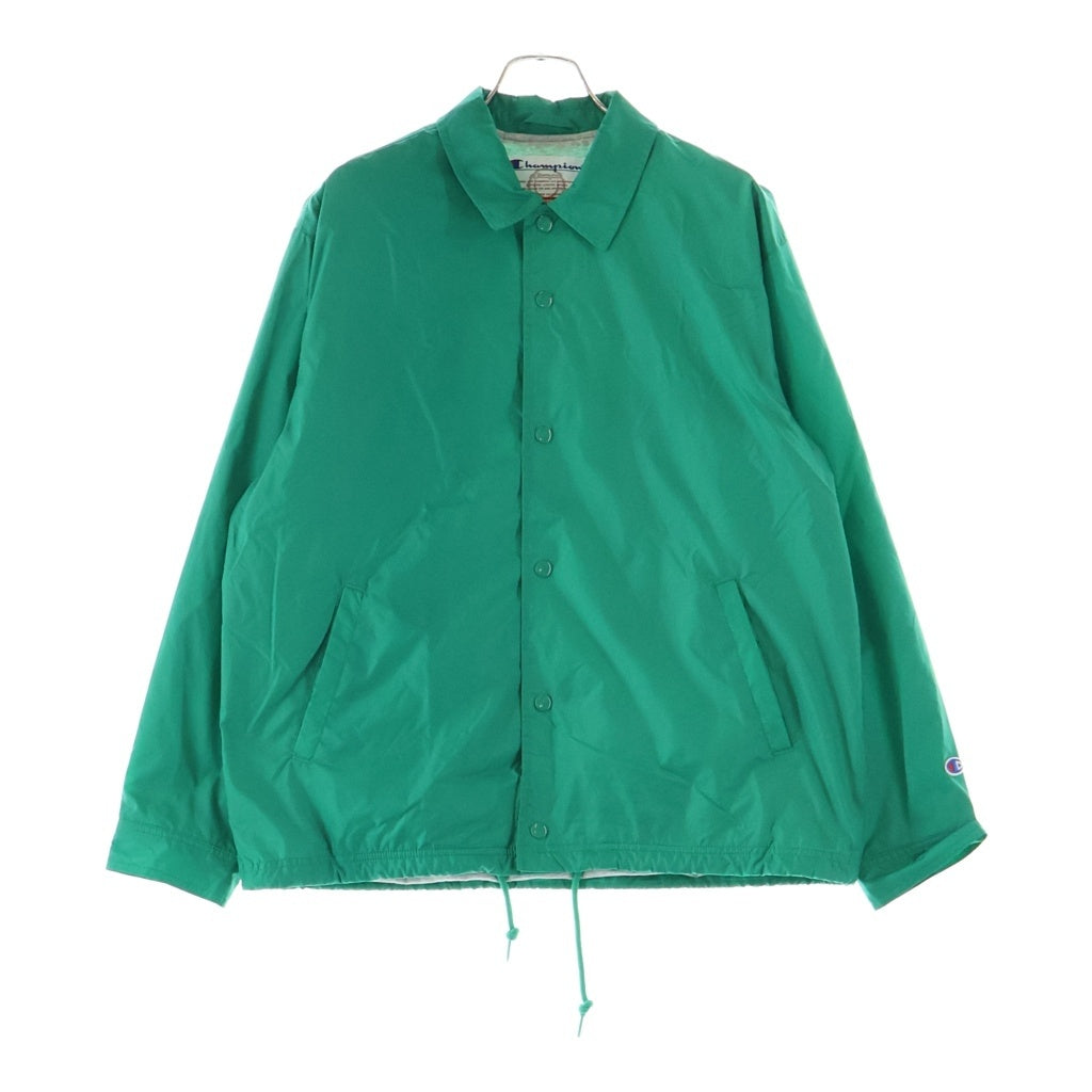 SUPREME(シュプリーム) 24SS ×CHAMPION COACHES JACKET チャンピオン ロゴデザイン コーチジャケット グリーン