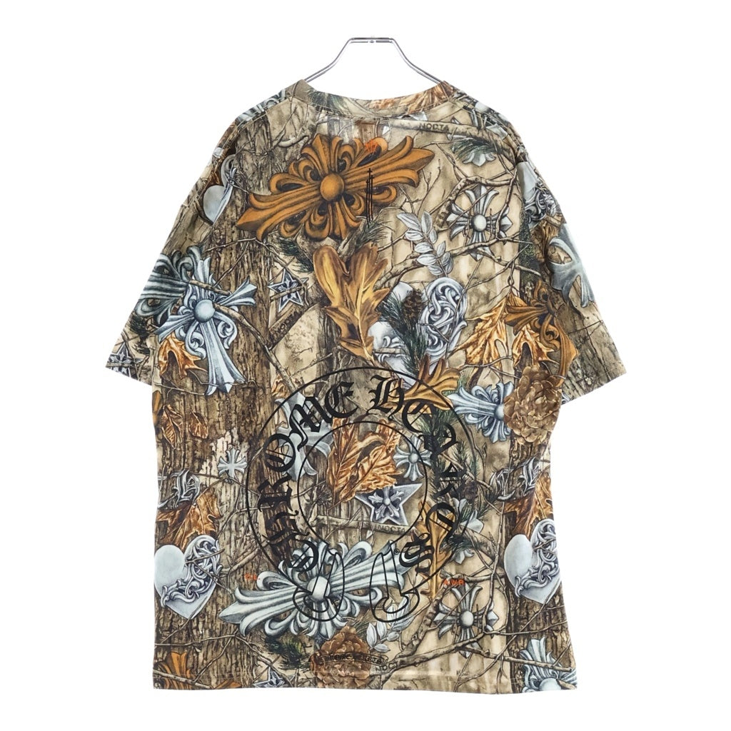 CHROME HEARTS(クロムハーツ) ×NIKE×NOCTA DRAKE ナイキ ノクタ ドレイク クルーネック半袖Tシャツ カットソー ブラウン