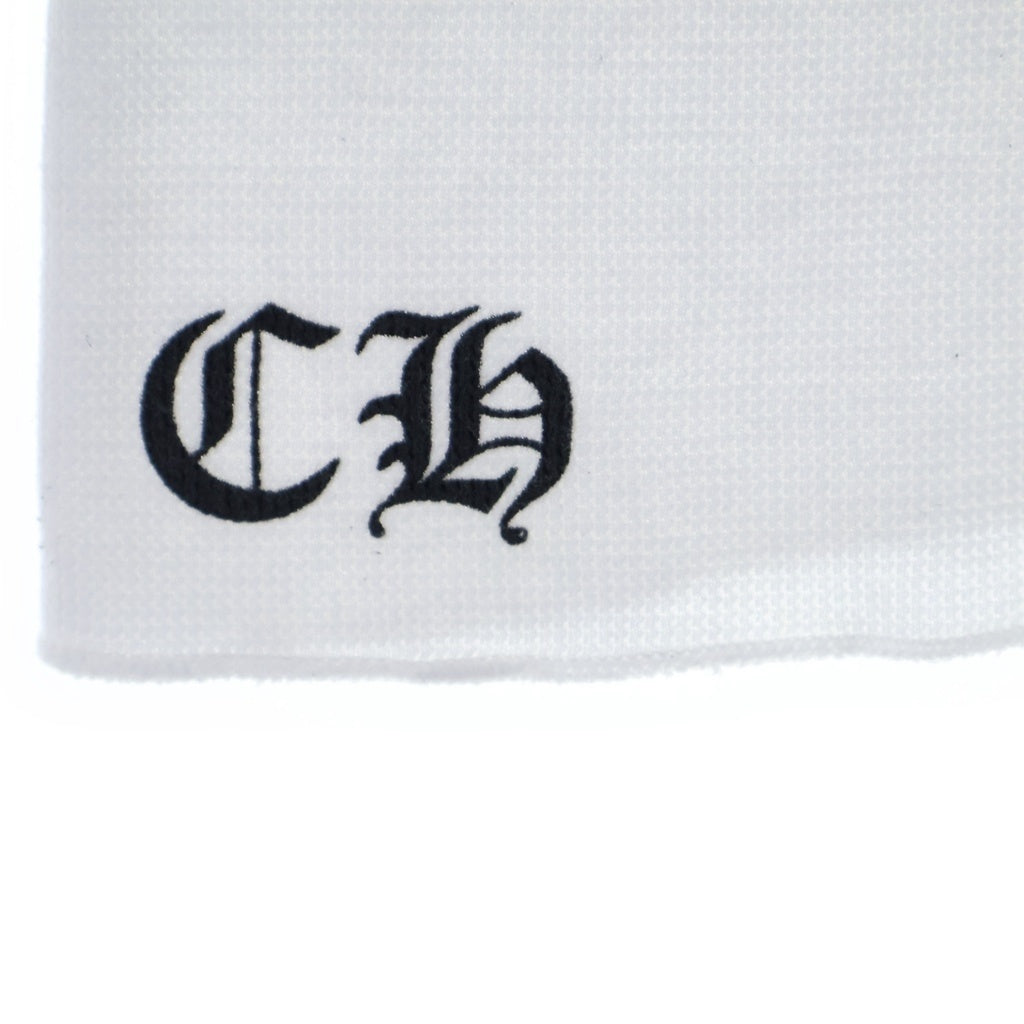 CHROME HEARTS(クロムハーツ) Horseshoe L/S Tee ホースシュー サーマル 長袖Tシャツ カットソー ホワイト