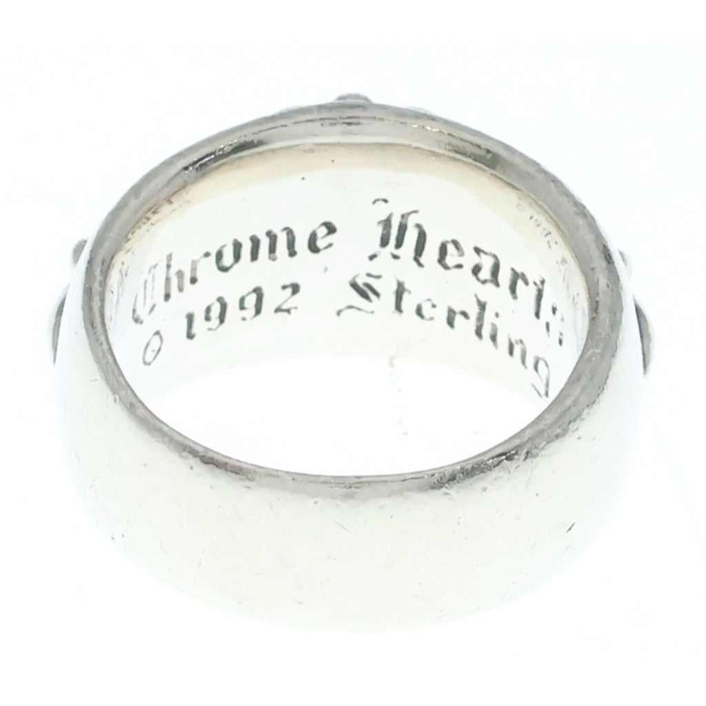 CHROME HEARTS(クロムハーツ) FLRL CRS フローラルクロス リング シルバー BCA346