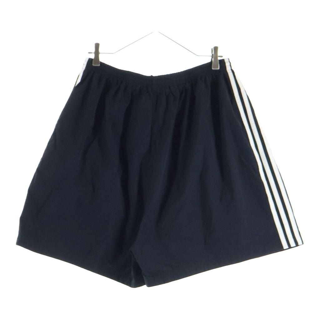 BALENCIAGA(バレンシアガ) 22AW ×adidas アディダス サイドライン ナイロンショーツ ハーフパンツ ブラック TNQ22 712282