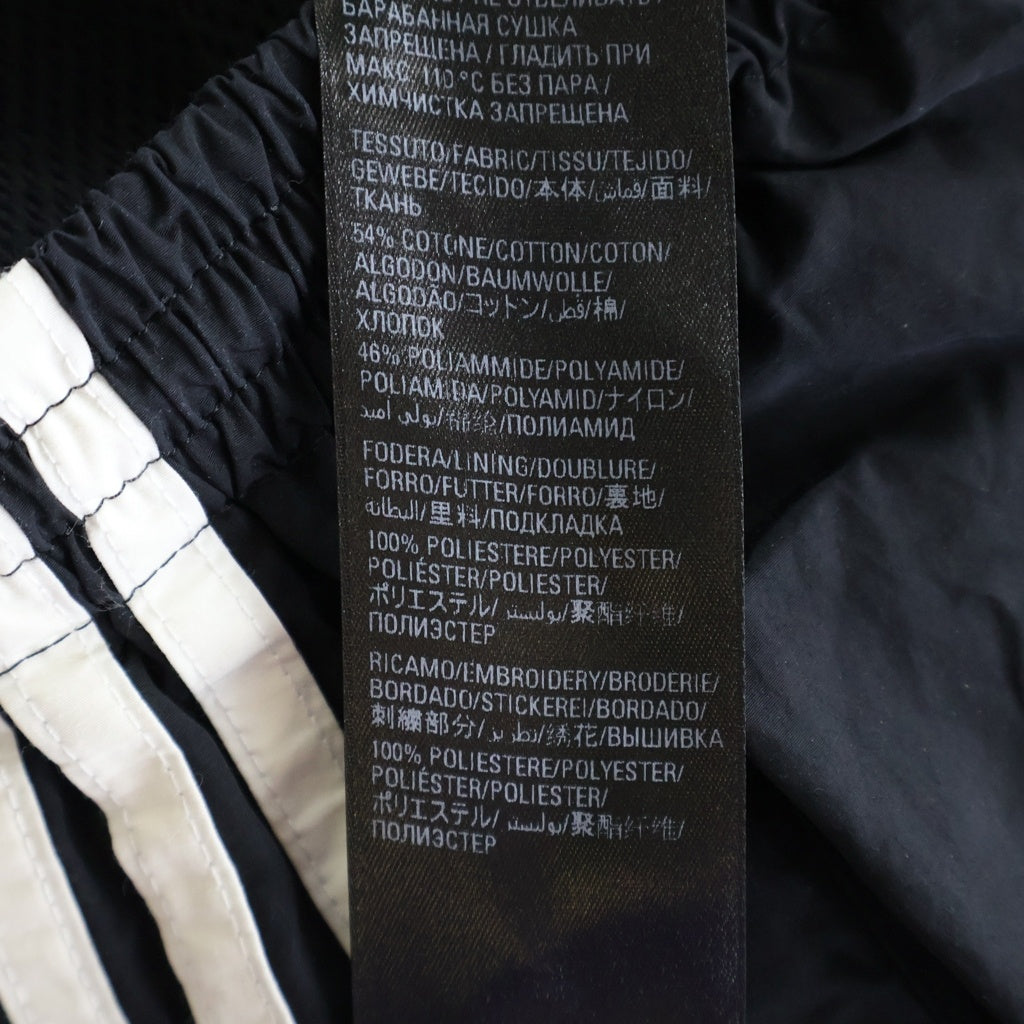 BALENCIAGA(バレンシアガ) 22AW ×adidas アディダス サイドライン ナイロンショーツ ハーフパンツ ブラック TNQ22 712282