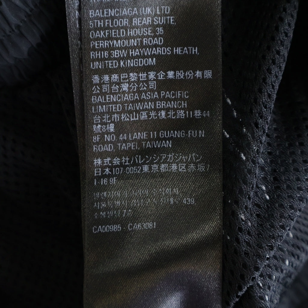 BALENCIAGA(バレンシアガ) 22AW ×adidas アディダス サイドライン ナイロンショーツ ハーフパンツ ブラック TNQ22 712282