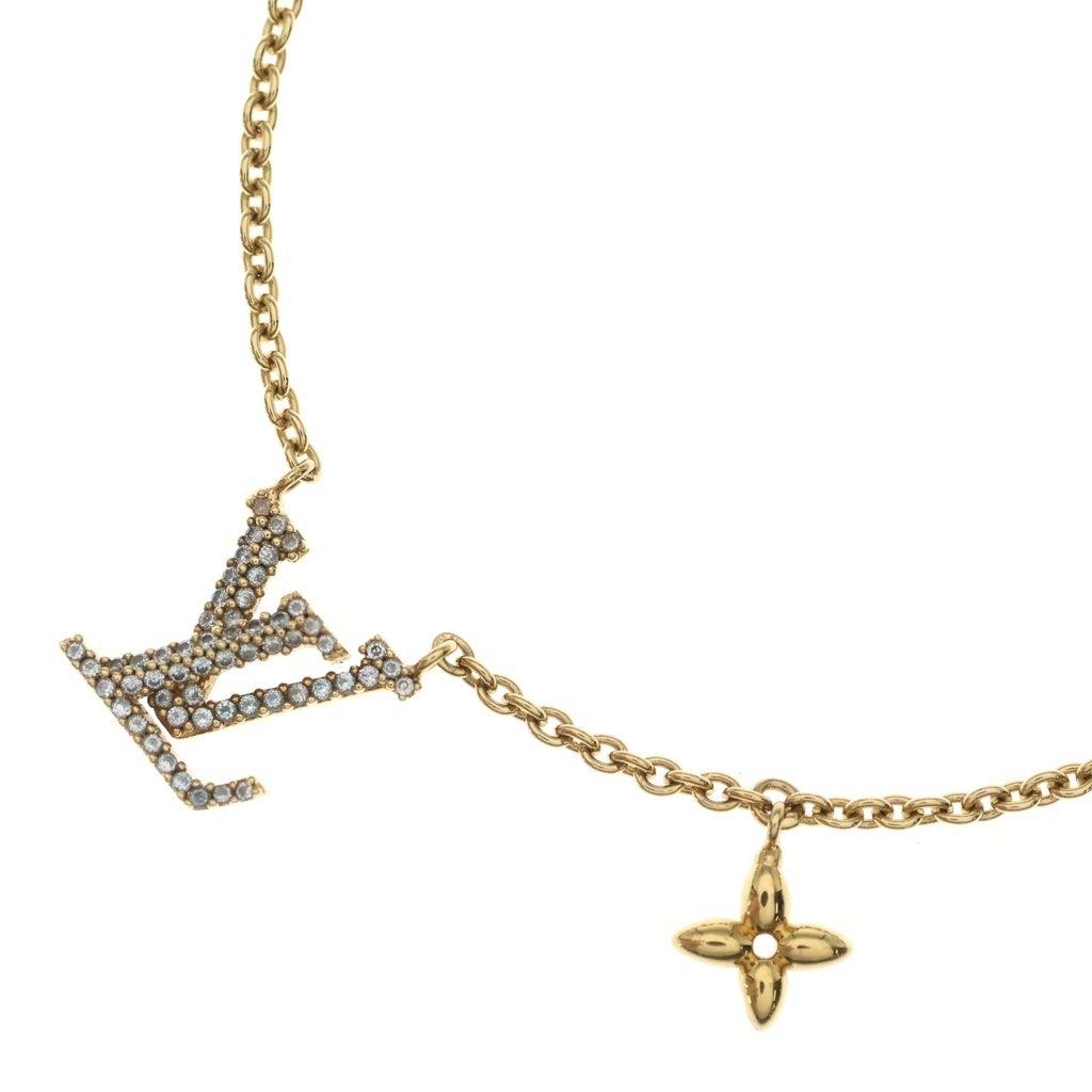 LOUIS VUITTON(ルイヴィトン) コリエLVアイコニック ネックレス ゴールド M00596 レディース
