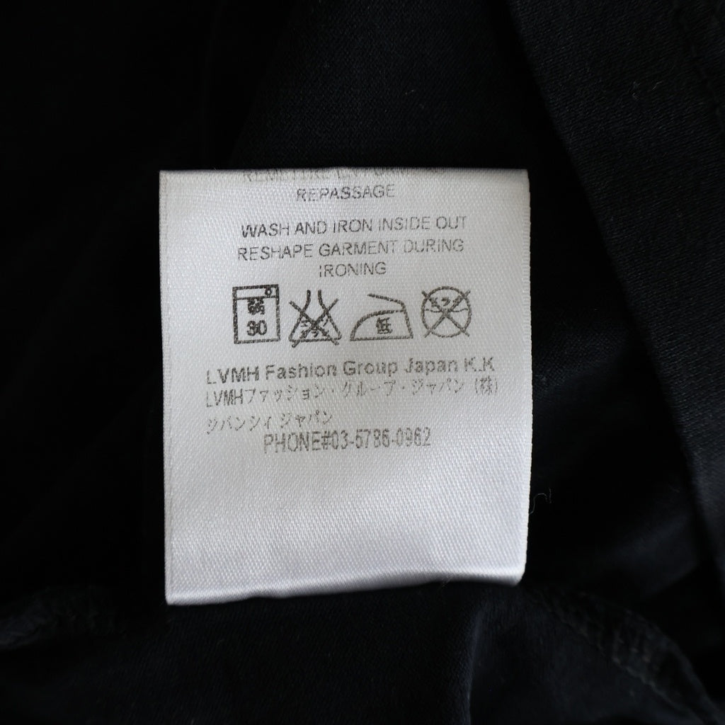 GIVENCHY(ジバンシィ) ヴィンテージ ロゴプリント コットン 半袖Tシャツ ブラック BM70CU3002